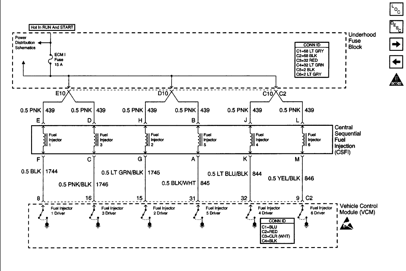 Chevy Fuel Injector Wiring Diagram